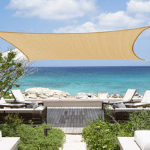 Load image into Gallery viewer, 20&#39;x&#39;24&#39; Rectangle Patio Sun Shade Sail（Sand Color）
